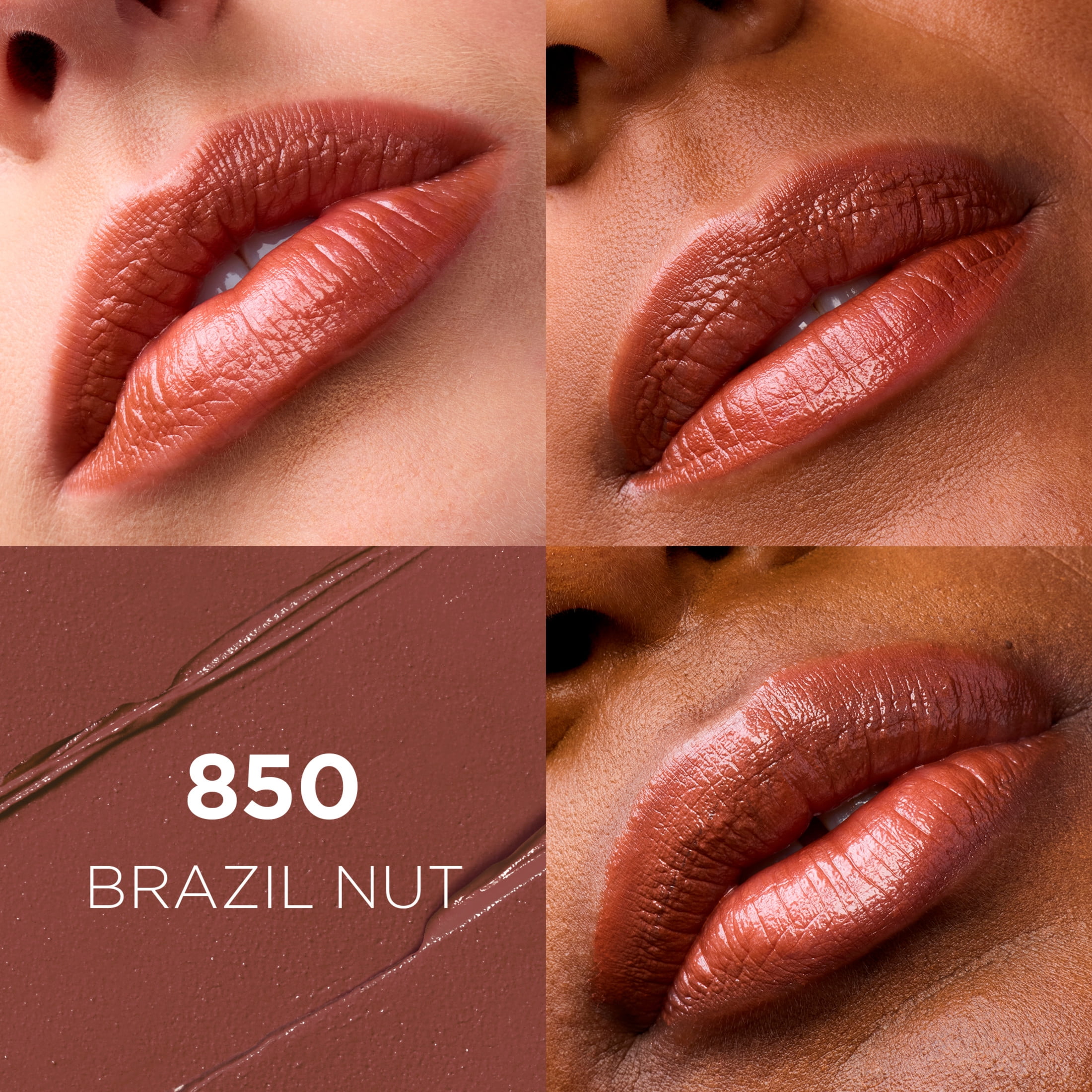 (2 pack) L'Oreal Paris Colour Riche Original Satin Lipstick for Moisturized Lips, 850 Brazil Nut
