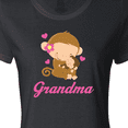 thumbnail image 4 of Inktastic Grandma Monkeys Women's T-Shirt, 4 of 5