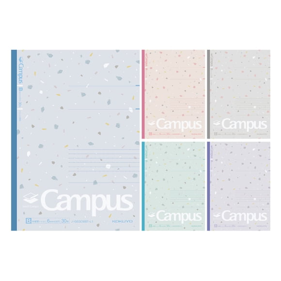 Cuadernos de composición KOKUYO, paquete de 5 unidades, semiB5, 30 hojas