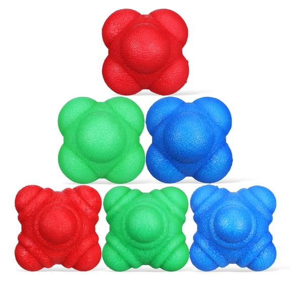 MLINS  6 Pcs Children's Training Ball Baseball Reaction Speed Change