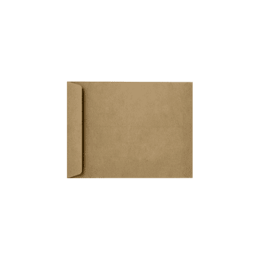 LUXPaper 10 x 13 Open End Envelopes, Grocery Bag Brown, 500/Pack