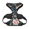 thumbnail image 5 of Lsque Vintage Floral Dog Harness, No-Pull Pet Harness with 2 Leash Clips, Adjustable Soft Padded Dog Vest with Easy Control Handle for Large Dogs-, 5 of 9