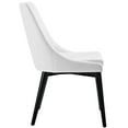thumbnail image 4 of Modway Viscount 19" Solid Rubberwood and Fabric Dining Chair in Granite Gray, 4 of 7