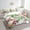 White Pink Green, variant on YST Kids Funny Cat Twin Comforter Set 7 Pieces Cute Kawaii Kitten Bedding Comforter Sets for Girls Boys, Love Heart Print Bed in a Bag Cat Paws Bedding Set, Animal Pet Lovers Bed Sheets Set