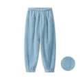 thumbnail image 2 of Kelon Women's Casual Pants, Fluffy Pajama Pants Women Warm Soft Fleece Lounge Pants Comfy Casual Pajama Bottoms, XL, 2 of 5