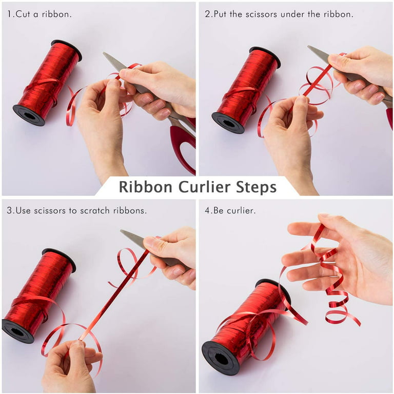 Red Curling Ribbon (500 yards)* – Inspire-Create