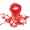 Red, variant on 12 Pieces 7 Knot String for Cross Bracelet Adjustable Gift for Women Men Girls B