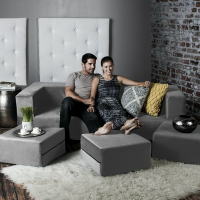 Jaxx Zipline King Sofa Bed with Ottomans Multiple Palestine Ubuy