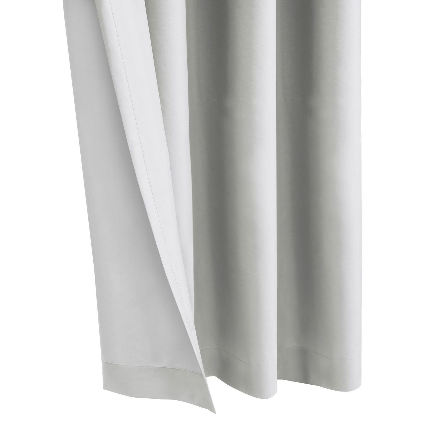 Loft Living Augustow Blackout Grommet Single Curtain Panel 52 x 95 in White