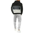 thumbnail image 3 of Men's 2 Piece Tracksuits Printing Casual Sweatshirt Sweatpants 2 Pcs Set Tracksuit Winter Suit Sports Men's Spring Autumn Tracksuit Sets, 3 of 4