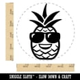 thumbnail image 2 of Pineapple with Sunglasses Rubber Stamp for Scrapbooking Crafting Stamping - Large 1-1/4 Inch, 2 of 7