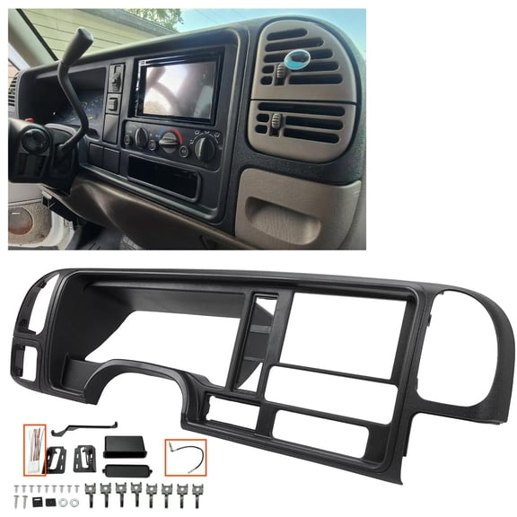 Car Radio Stereo Double Din Dash Kit Panel Wire Harness FOR 95-02 GMC Truck SUV