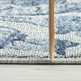 thumbnail image 4 of Transitional 9x12 Area Rug (8'10'' x 12'2'') Floral Blue, Gray Living Room Easy to Clean, 4 of 10