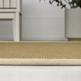 thumbnail image 6 of JONATHAN Y KEATON CUSTOM JUTE 2 x 8 Runner Rug, Camden Farmhouse Cottage Border Jute - Natural/Beige, KTN100A-28, 6 of 6