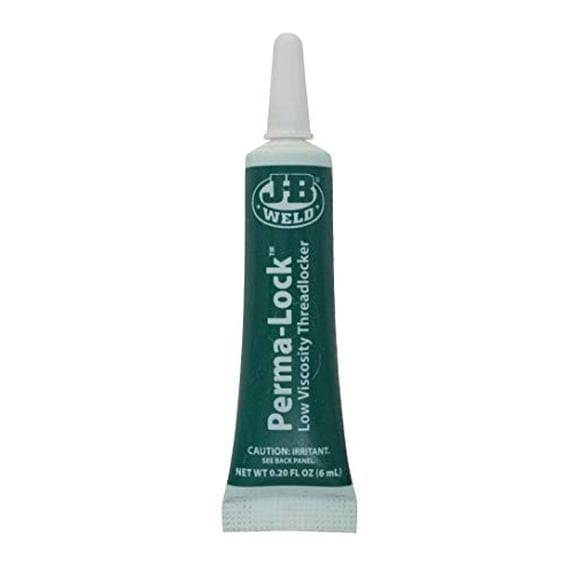 J-B Weld 29006 - Perma Lock Low Threadlocker 6 ML Green Each
