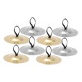 thumbnail image 4 of Mobutofu 4Pair Dance Finger Cymbals Portable Brass Percussion Instrument for Music Party, 4 of 7