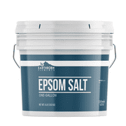 Earthborn Elements Epsom Salt 1 Gallon Bucket, 8lb, Magnesium Sulfate Soaking Solution