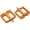 Orange, variant on Yihuala Light weight Bicycles Platform Pedals 3 Seal Bearings Nonslip Bicycles Pedals for Mountain Cycling Road Bicycles