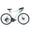 Silver, variant on CNSRX Dark Blue 700C Road Bike with Aluminum Frame and 16 Speeds