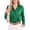 Green, variant on MOYIKO Button Down Shirts for Women Long Sleeve Stain Silk Collared Work Office Basic Business Dress Shirts Blouses Tops