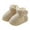 Beige, variant on Kids Boots Winter Girls Cozy Lined Boots Solid Color Non Outdoor Cold Weather Footwear Soft Toddler Youth Children Shoes Winter Boots for Toddler Girls Beige 3 Years-3.5 Years