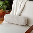 thumbnail image 5 of Sorra Home  Velvet Shimmer Indoor Long Bolster Pillow 16 in x 6 in x 6 in - Sutherland Monument, 5 of 5