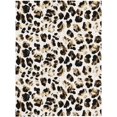 thumbnail image 2 of Cheetah Leopard Printed Flannel Blanket , Fleece Throw Blanket Super Soft Thicken Blanket Fuzzy Warm Cozy Plush Microfiber Blankets for Bed Couch Sofa and All Season 50"x40", 2 of 6