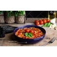 thumbnail image 3 of Kook 4-Pc Ceramic Pasta Bowl Set 40 Oz Stoneware Serving Bowls for Kitchen, Cobalt, 3 of 5