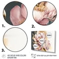 thumbnail image 3 of Designart Pink And Gold Orchid Flower II Canvas Wall Art, 3 of 5