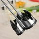 thumbnail image 2 of Condiment Holder Seasoning Rack 4 In 1 Oil Vinegar Dispensers Salt Pepper Shakers Glass Cruet Set, 2 of 5