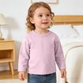 thumbnail image 5 of Toddler Boy Girl Long Sleeve Shirt With Bunny Ear Fall Outfit Long Rabbit Ear Sweatshirt Pullover Long Sleeve Cute Bunny Outfit Tops, 5 of 6