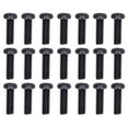 thumbnail image 3 of Fdit Pan Machine Bolts Fastener,50pcs DIN 7985 Steel Pan Head Machine Screw Fully Threaded Black Zinc Plated Bolts Fastener,Steel Pan Head Machine Screw, 3 of 8