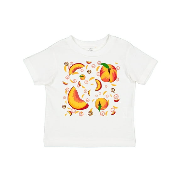 Inktastic Peach Fruit Party Boys or Girls Toddler T-Shirt