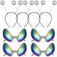 thumbnail image 1 of wonima02 8 Set Alien Glasses and Martain Antenna Headband Boppers, Alien Sunglasses Headbands Party Favors for Adults., 1 of 1