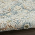Nourison Astra Machine Washable Persian Beige Blue 2'2" x 4' Area Rug