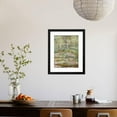 thumbnail image 4 of Bridge over a Pond of Water Lilies, Botanical Scenic Framed Art Print Wall Art by Claude Monet Sold by Art.Com, 4 of 6