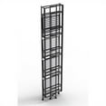 thumbnail image 4 of Convenience Concepts Designs2Go 5-Tier Folding Metal Shelf in Black Metal Finish, 4 of 4