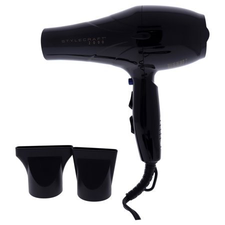 StyleCraft Professional 2000 Super Ceramic Dryer Black