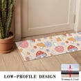 thumbnail image 3 of Red Mushroom Flower Light Pattern Door Rugs,Washable Non Slip Door Mats Indoor,Decorative Door Mats,Entry Mat Indoor for Entrance,Bedroom,Kitchen,Bathroom,16"x47", 3 of 6