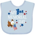 thumbnail image 3 of Inktastic My First Memorial Day Eagle Boys or Girls Baby Bib, 3 of 4