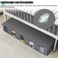thumbnail image 6 of Deago 2 Pack Underbed Storage Bags Containers - Large Capacity Foldable Under Bed Storage Box with Reinforced Handles and Clear Window for Blankets,Clothes,Comforters (Blue), 6 of 8