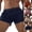 Navy, variant on Chiccall Stretch Corduroy Shorts for Men Casual Low Rise Beach Button Zipper Shorts with Pockets