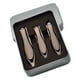 thumbnail image 5 of Juego de cortaúñas de 3 piezas, cortaúñas con caja, herramienta de manicura y pedicura, cortaúñas inclinado para hombres y mujeres Marrón, 5 of 8