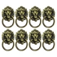 thumbnail image 2 of Vintage Zinc Alloy Lion Head Drawer Handle for Home Interior Decor, 2 of 6