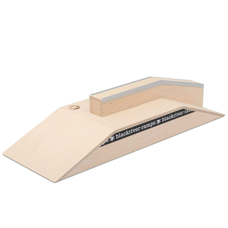 Blackriver Fingerboard Ramps - Funbox Ledge - Walmart.com