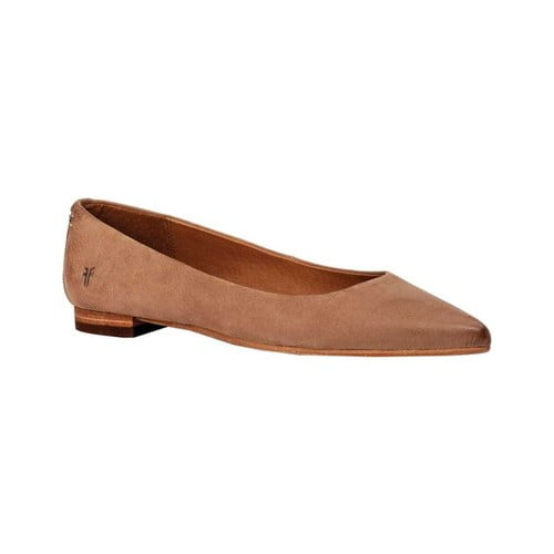 frye leather ballet flats
