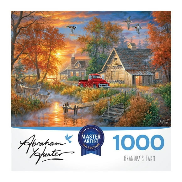 Cra-Z-Art Abraham Hunter Puzzle de 1000 pièces - La ferme du grand-père