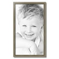 thumbnail image 2 of ArtToFrames 17" x 30" Regency Silver Picture Frame, 17x30 inch Silver Wood Poster Frame (WOM-5023),  Pack, 2 of 7