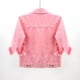 thumbnail image 5 of Chaqueta vaquera para mujer, abrigo corto para primavera y otoño, chaquetas vaqueras rosas, Tops informales, prendas de vestir exteriores para mujer, 5 of 5