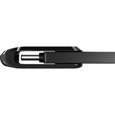 SanDisk - Ultra Dual Drive Go 128GB USB Type-A/USB Type-C Flash Drive - Black